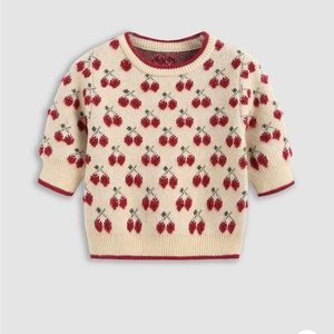 Cider Cherry Sweater - Small